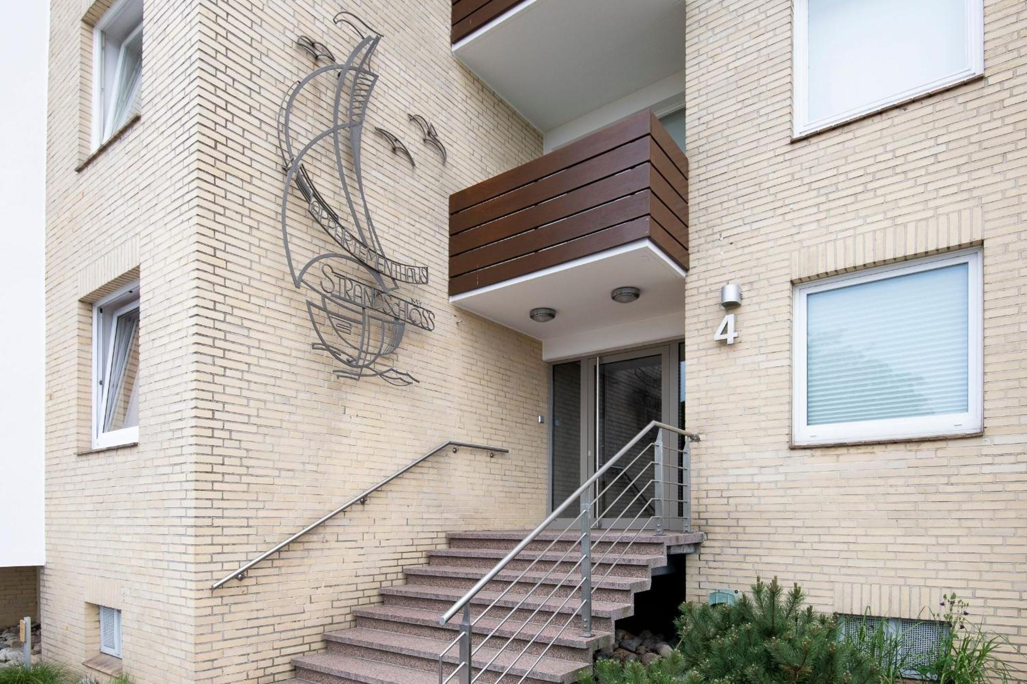 Ferienwohnung Strandzauber im Strandschloss Grömitz Exterior foto