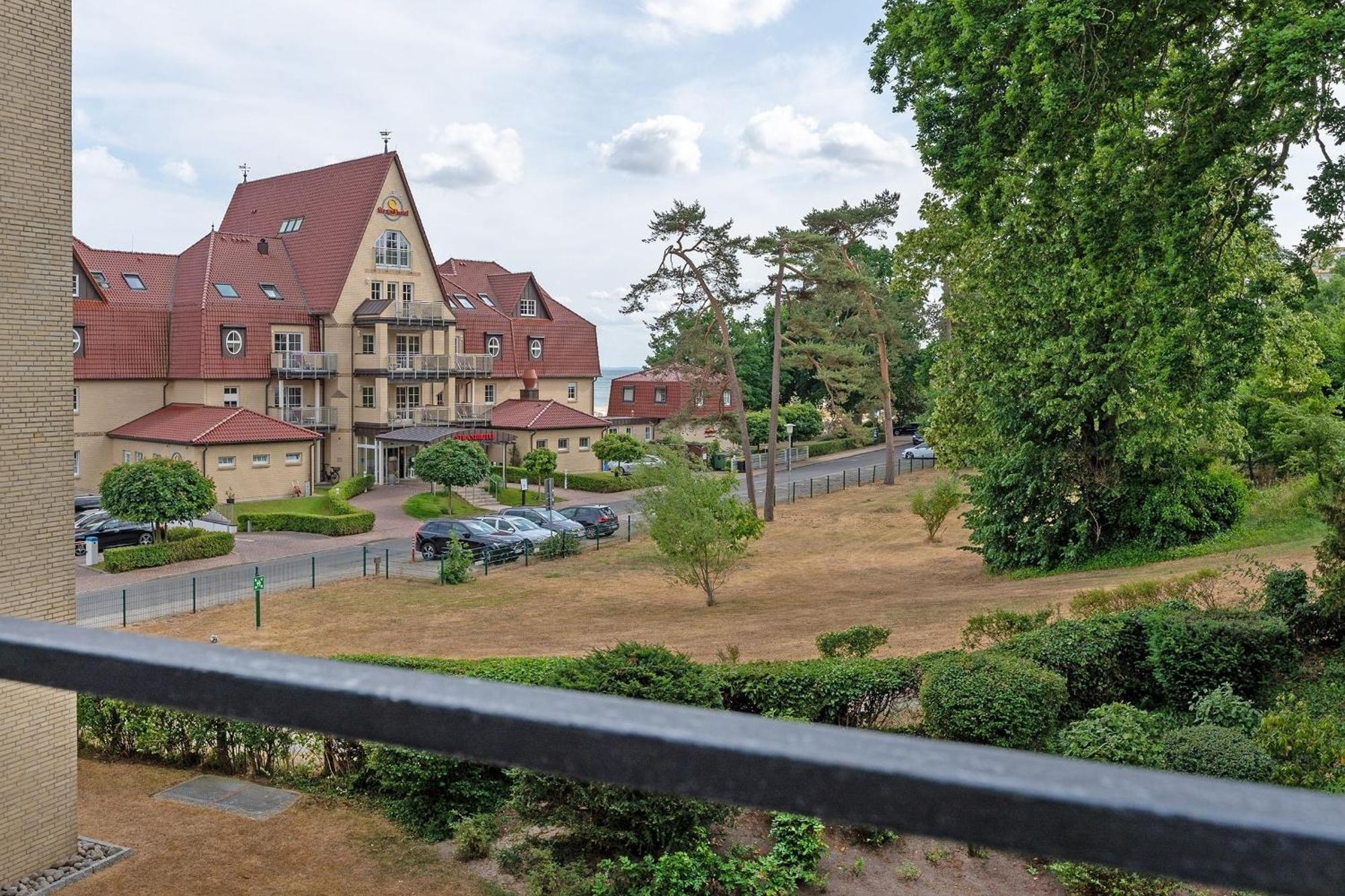 Ferienwohnung Strandzauber im Strandschloss Grömitz Exterior foto