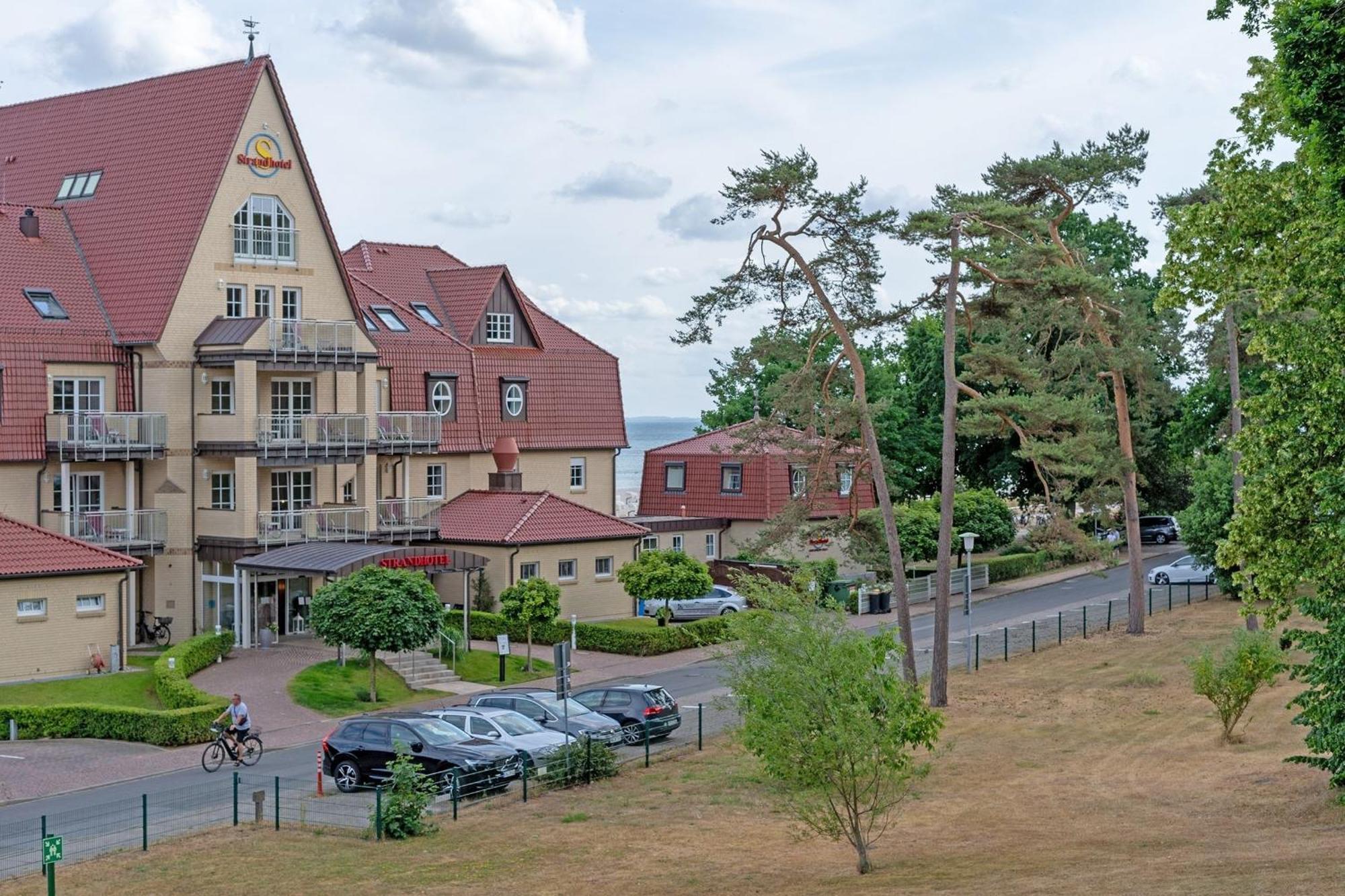 Ferienwohnung Strandzauber im Strandschloss Grömitz Exterior foto